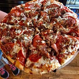 Fat Ducks All Meat Pizza